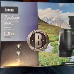 New Unopened Box Bushnell Falcon All-Purpose 7 by 35mm Binoculars